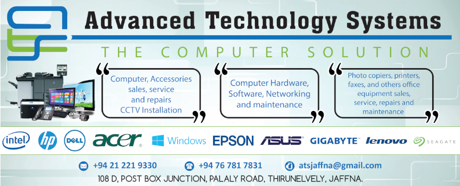 [ {"ATSJaffna":"Laser Printer","brand":"Canon"}, {"ATSJaffna":"VGA to HDMI Adapter ","brand":"Normal"}]